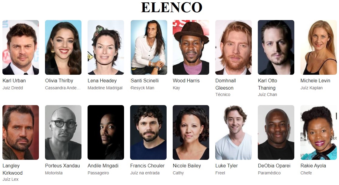 Dreed elenco