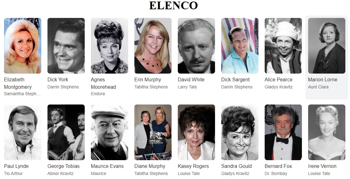 Samantha Stephens a feiticeira elenco