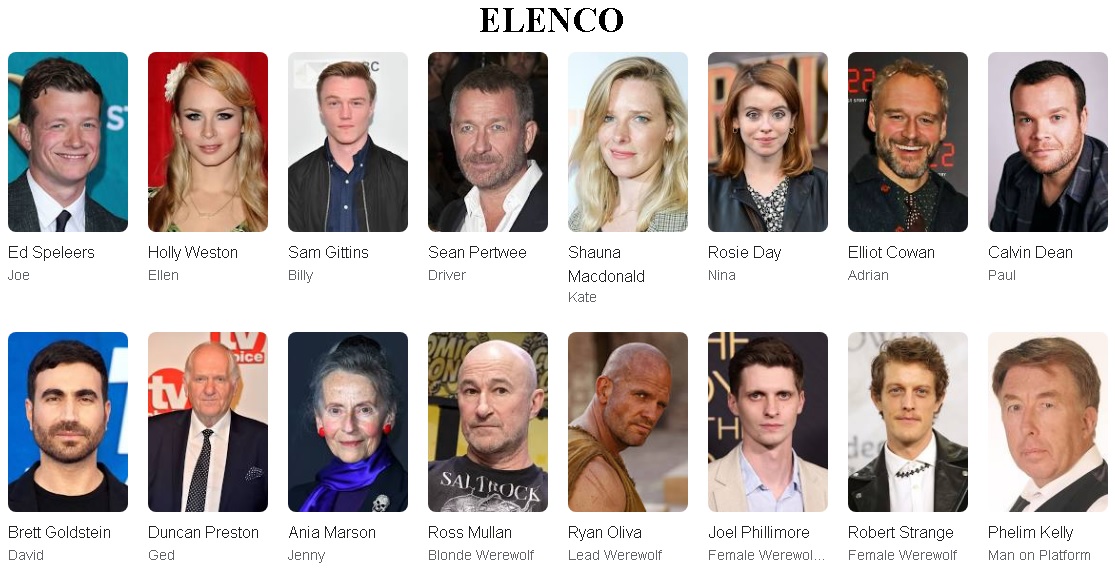 o uivo elenco