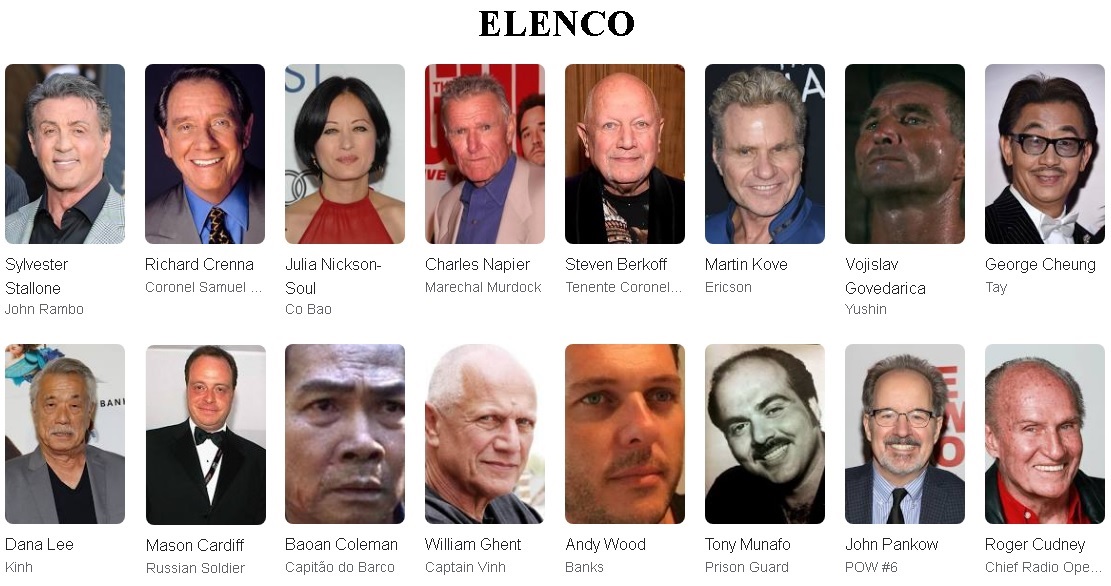 rambo 2 elenco