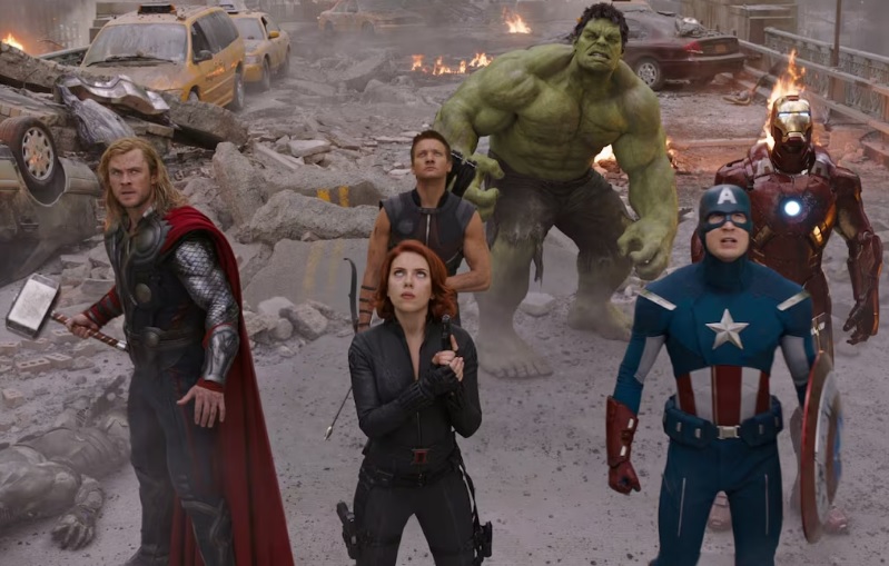 Os vingadores cena 1