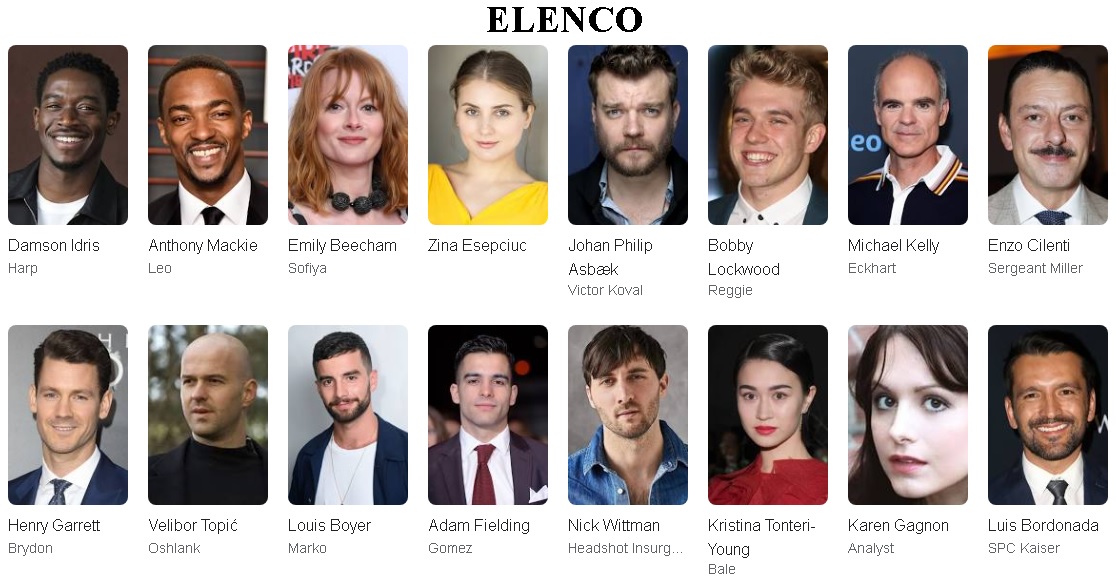 Zona de combate elenco