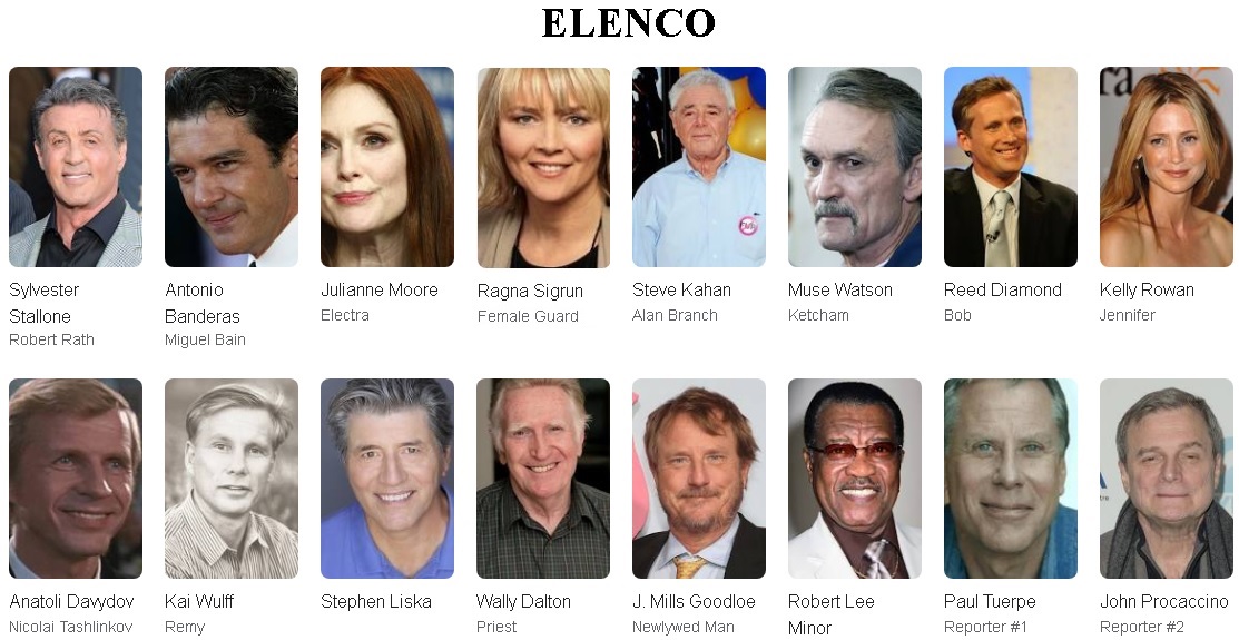 Assassinos elenco
