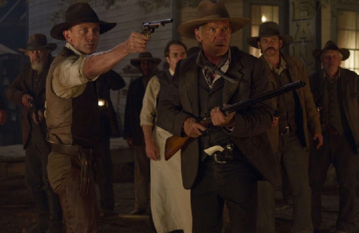 Cowboys e aliens cena 1