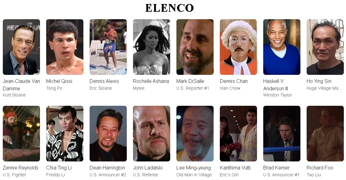 Kickboxer elenco