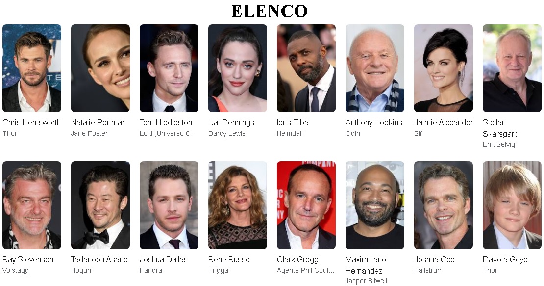 thor elenco