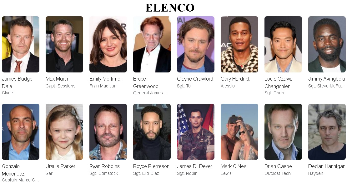 Spectral elenco