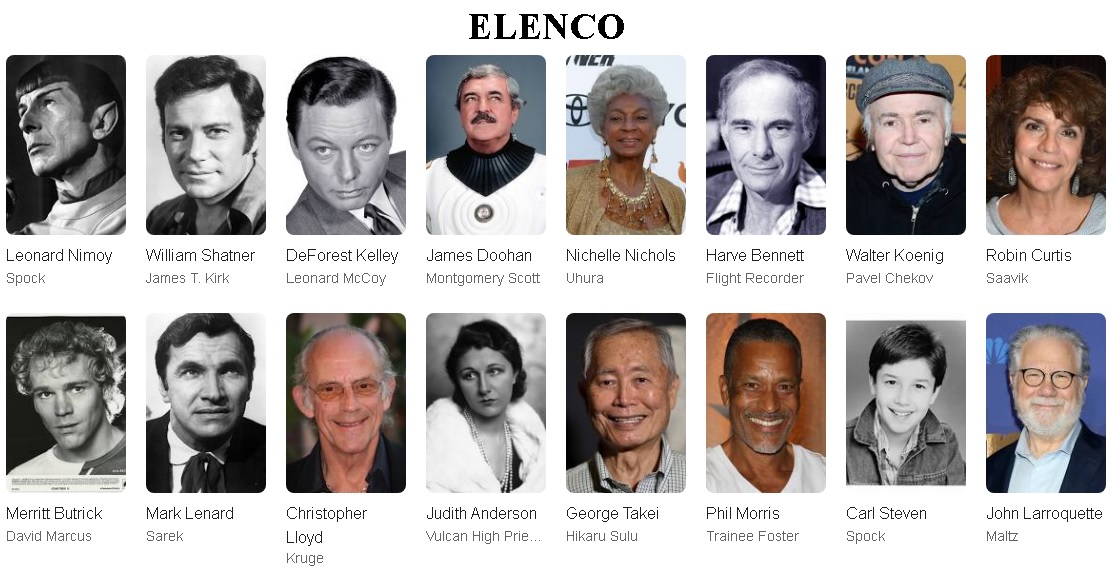 Jornada nas Estrelas 3 elenco