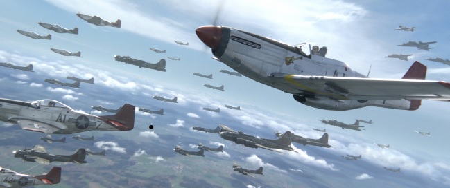 Esquadrão red tails cena 1