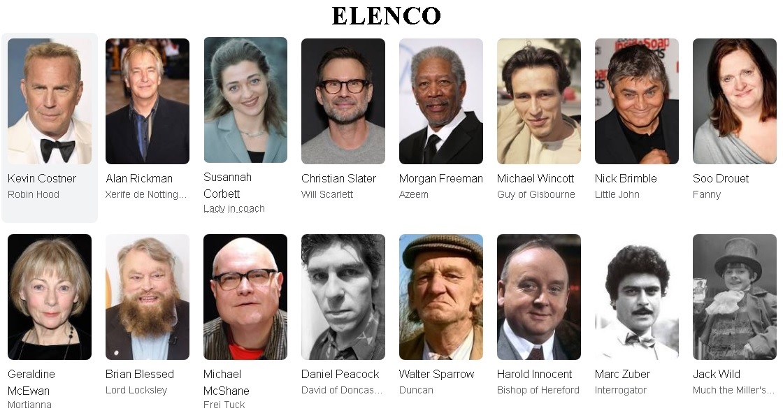 Robin hood elenco