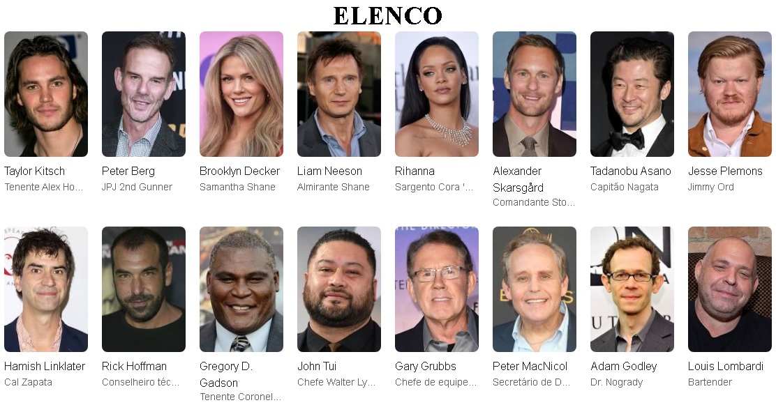 Battleship elenco