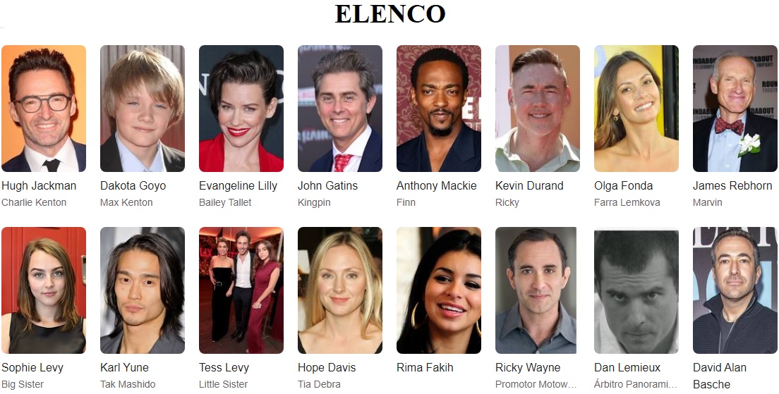 Gigante de aço elenco