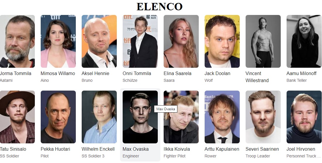 SISU 2023 elenco