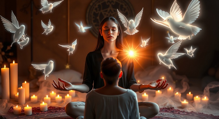 Fluidoterapia: A conexão entre médiuns e espíritos para curas profundas
