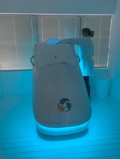 Hidrozonio terapia agua