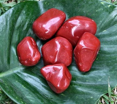 Magia dos Cristais jaspe vermelho