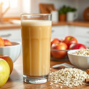 Suco de Aveia com Maçã: Energia e Saúde no Seu Copo!