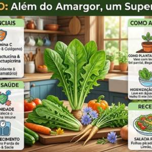 Do fígado ao emagrecimento: o poder amargo do almeirão revelado 