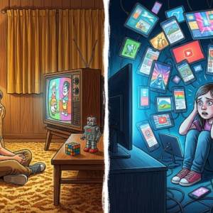 Conteúdo infantil moderno: entretenimento ou vício visual?
