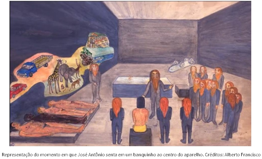 Abducao bebedouro representacao