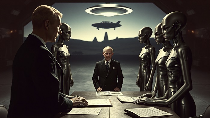 Dwight Eisenhower e os Extraterrestres em 1954