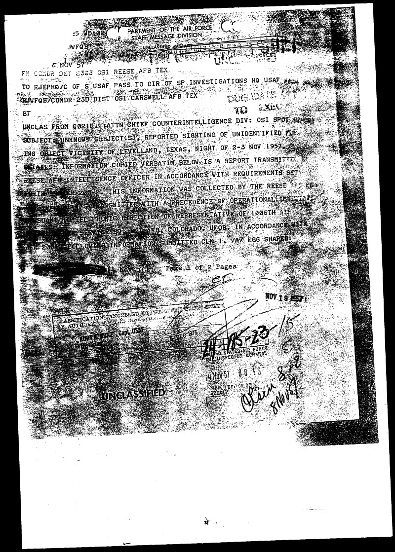 Levelland doc 1