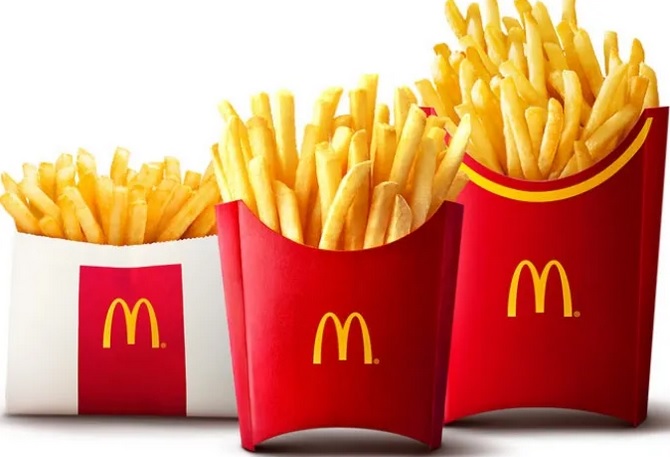 Batatas fritas mac