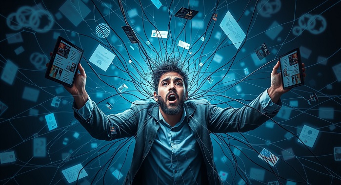 Como o Conteúdo Vazio Está Apodrecendo Seu Cérebro (E Como Reverter Isso)