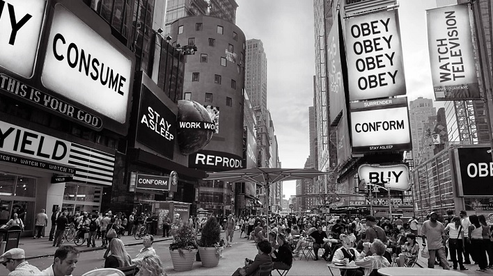 Robos trabalhadores obedientes