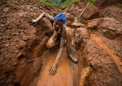 Minas de Cobalto no Congo crianças